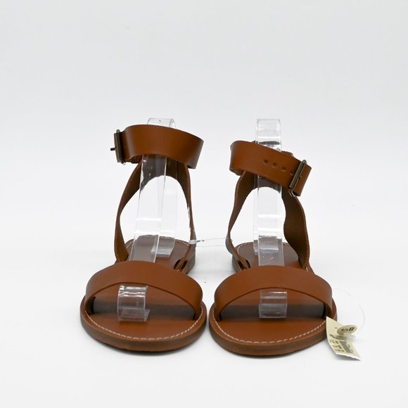 MADEWELL The Boardwalk Ankle-Strap Sandal Brown - Picture 5 of 9